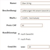 Kondition nach Gewicht