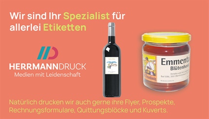 Eigenwerbung Herrmann Druck