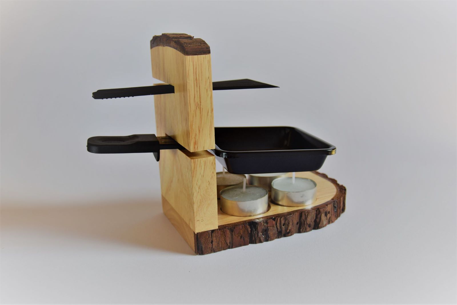 Raclette Set Holz