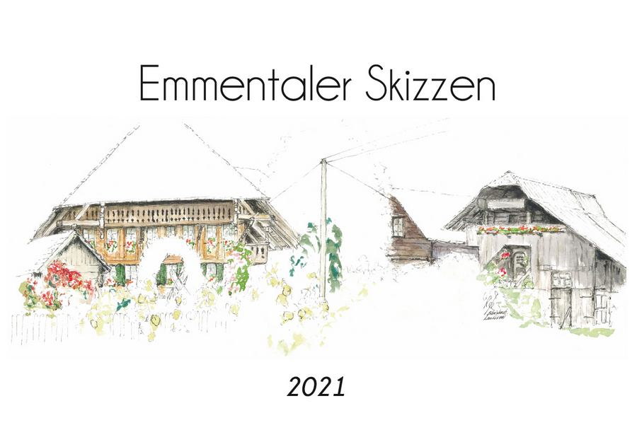Kalender 2021 Emmentaler Skizzen emmentaler kalender 2021