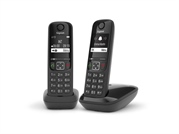 Gigaset Schnurlostelefon AS690 Duo Schwarz