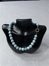 Larimar Kugelkette