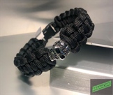 Armband aus Paracord mit Silber Perle