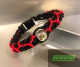 Armband aus Paracord mit Edelstahl Perle