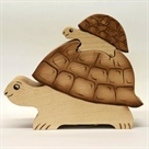 Holzkässeli "Schildkröte und Baby"