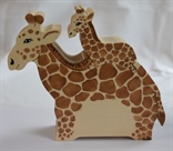 Holzkässeli "Giraffe und Jungtier"