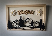 Bergholzart Holzrahmen