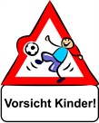 Vorsicht Kinder Tafel