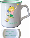 Kindertasse "Lillifee" mit Namen