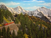 Bahnfahrt auf die Schynige Platte
